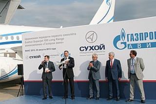 "Газпромавиа" получила первый самолет Sukhoi SuperJet 