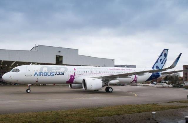 Авиакомпания S7 получила первый Airbus A321neo с задержкой в 8 месяцев