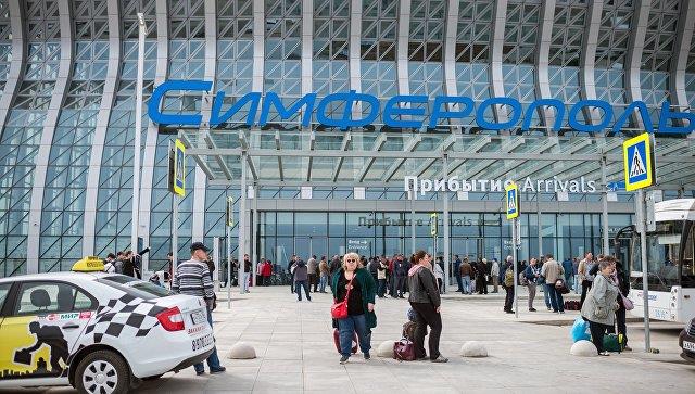 Аэропорт Симферополя в новогодние праздники принял 100 тыс пассажиров