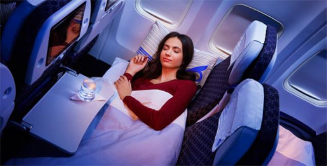 Авиакомпания Air Astana ввела класс спальный эконом на длительных рейсах