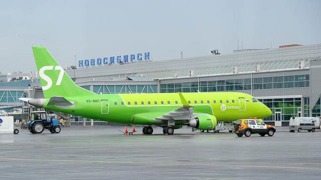Авиакомпания S7 Airlines отменила прямой рейс из Новосибирска в Минск
