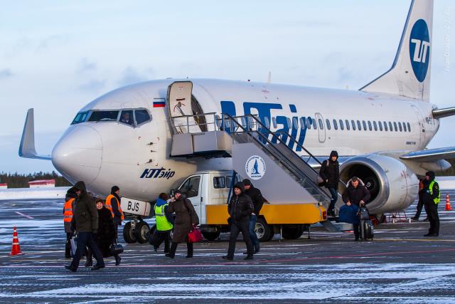 Самолет «ЮТЭЙР» не смог улететь из Кургана в Москву из-за неполадок в двигателе