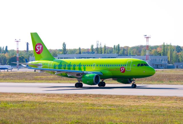 Авиакомпания S7 Airlines увеличит частоту полетов из Москвы в Липецк до двух в день с 1 августа