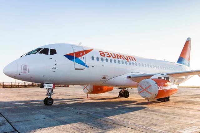 Авиакомпания «Азимут» назвала свой самолет в честь реки Дон