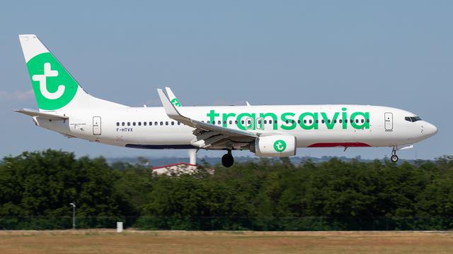 F-HTVX:Boeing 737-800:Transavia