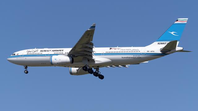 9K-APA:Airbus A330-200:Kuwait Airways