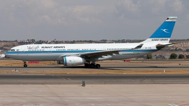 9K-APB:Airbus A330-200:Kuwait Airways